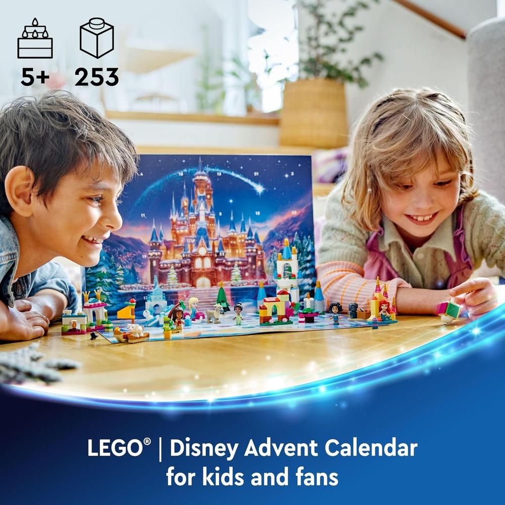 CALENDARIO DE ADVIENTO LEGO DISNEY 2024 CON MINI CONSTRUCCIONES Y 8 MINIFIGURAS - 2