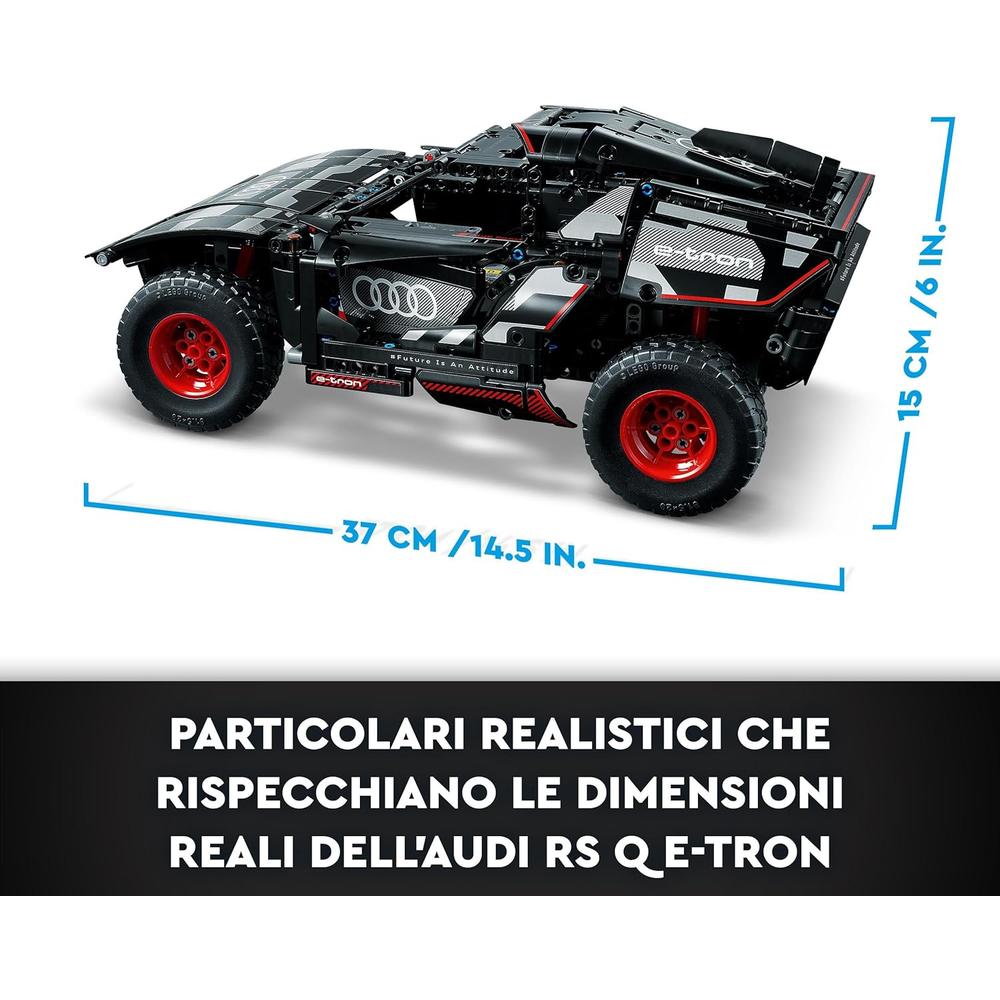 LEGO TECHNIC AUDI RS-Q E-TRON SET DE COCHE TELEDIRIGIDO Y CONSTRUCCIÓN - 3