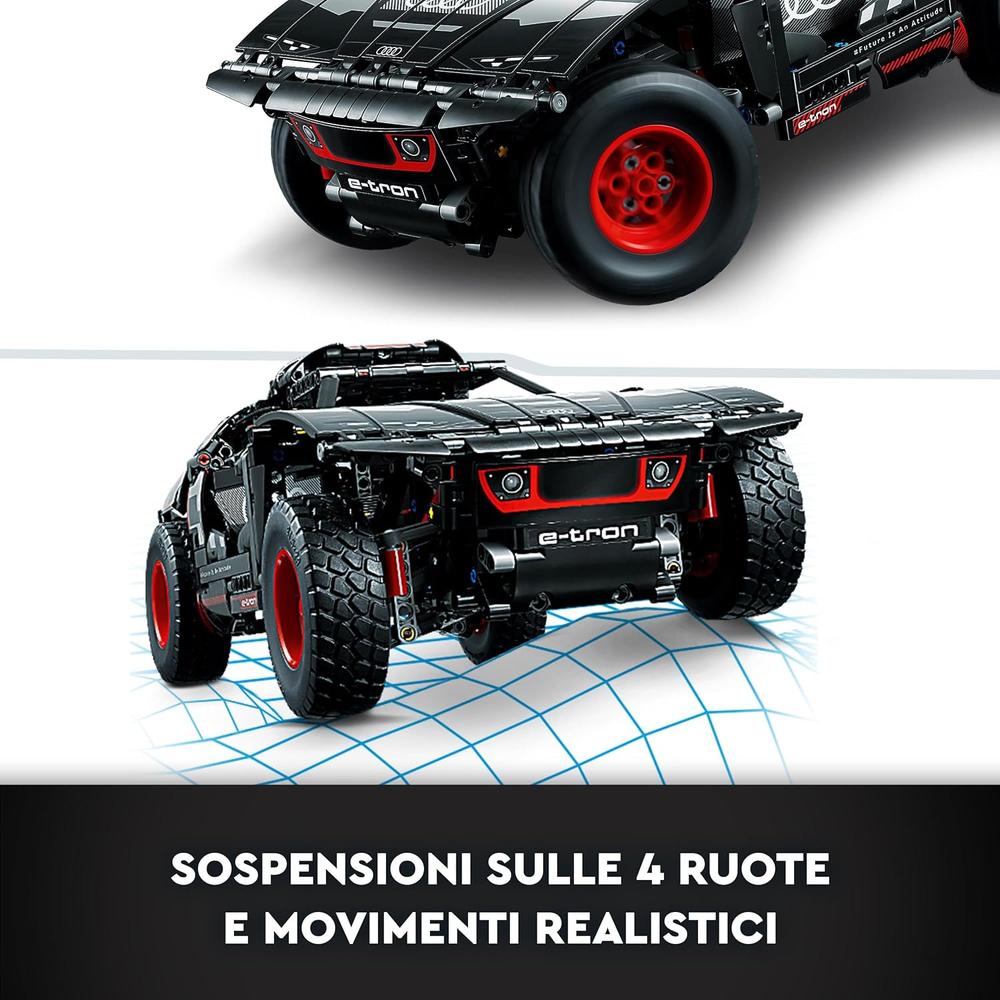 LEGO TECHNIC AUDI RS-Q E-TRON SET DE COCHE TELEDIRIGIDO Y CONSTRUCCIÓN - 4