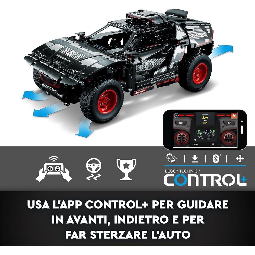 LEGO TECHNIC AUDI RS-Q E-TRON SET DE COCHE TELEDIRIGIDO Y CONSTRUCCIÓN - 5