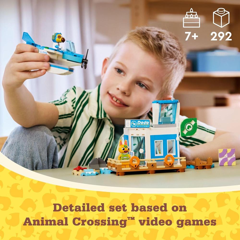 LEGO ANIMAL CROSSING VUELA CON DODO AIRLINES, AVIÓN Y MINIFIGURA - 2