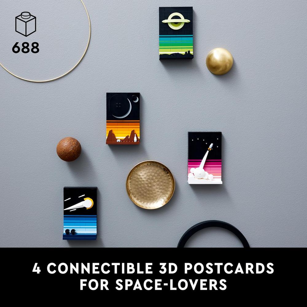 LEGO IDEAS HISTORIAS DE LA ERA ESPACIAL SET DIY DE CONSTRUCCIÓN PARA ADULTOS - 2