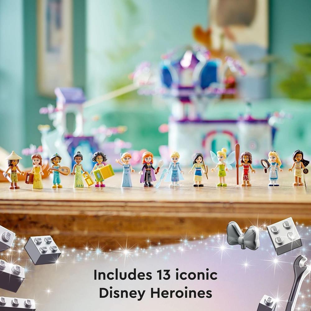 LEGO DISNEY CASA DEL ÁRBOL ENCANTADA SET CON PRINCESAS JASMINE ELSA Y MOANA - 6