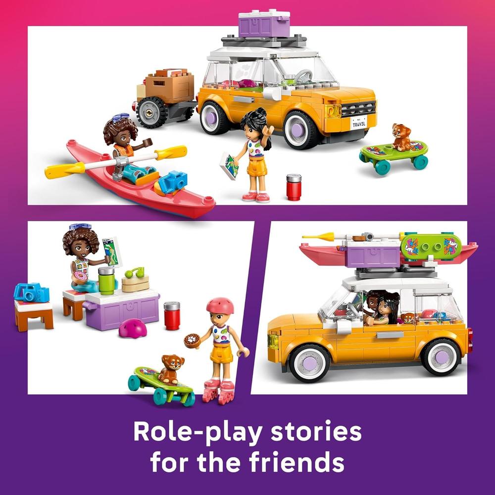 LEGO FRIENDS COCHE DE JUGUETE PARA VIAJES POR CARRETERA, SET CONSTRUIBLE - 4