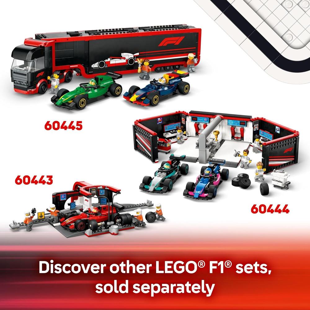 LEGO CITY PILOTO DE F1 CON COCHE MCLAREN, KIT DE CONSTRUCCIÓN A ESCALA - 6