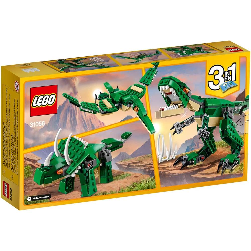 LEGO CREATOR 3 EN 1 DINOSAURIOS T-REX TRICERATOPS PTERODÁCTILO - 5