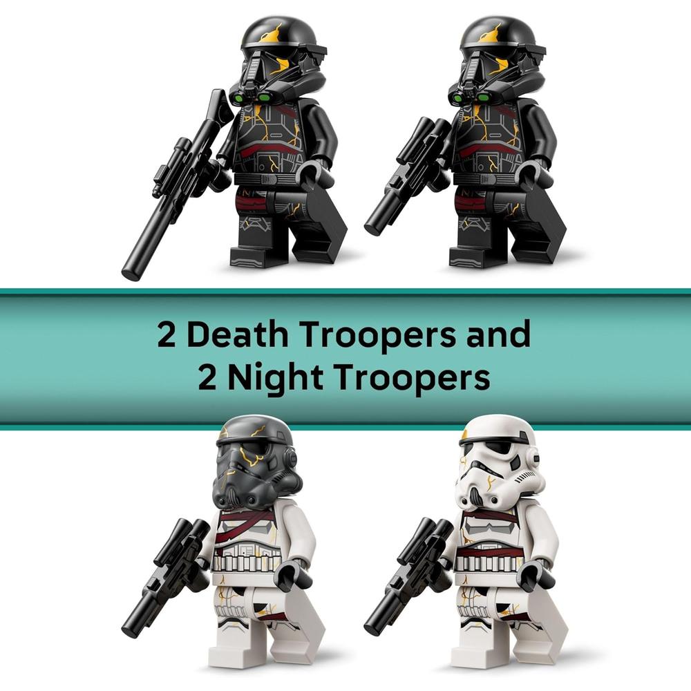 LEGO STAR WARS DEATH TROOPER Y NIGHT TROOPER, SET DE BATALLA AHSOKA - 5