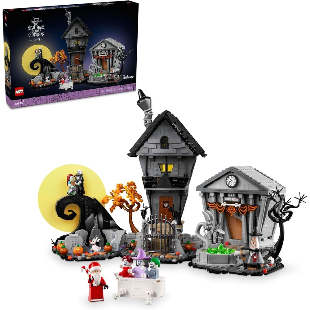 LEGO DISNEY PESADILLA ANTES DE NAVIDAD, SET DE CONSTRUCCIÓN PARA ADULTOS - 1