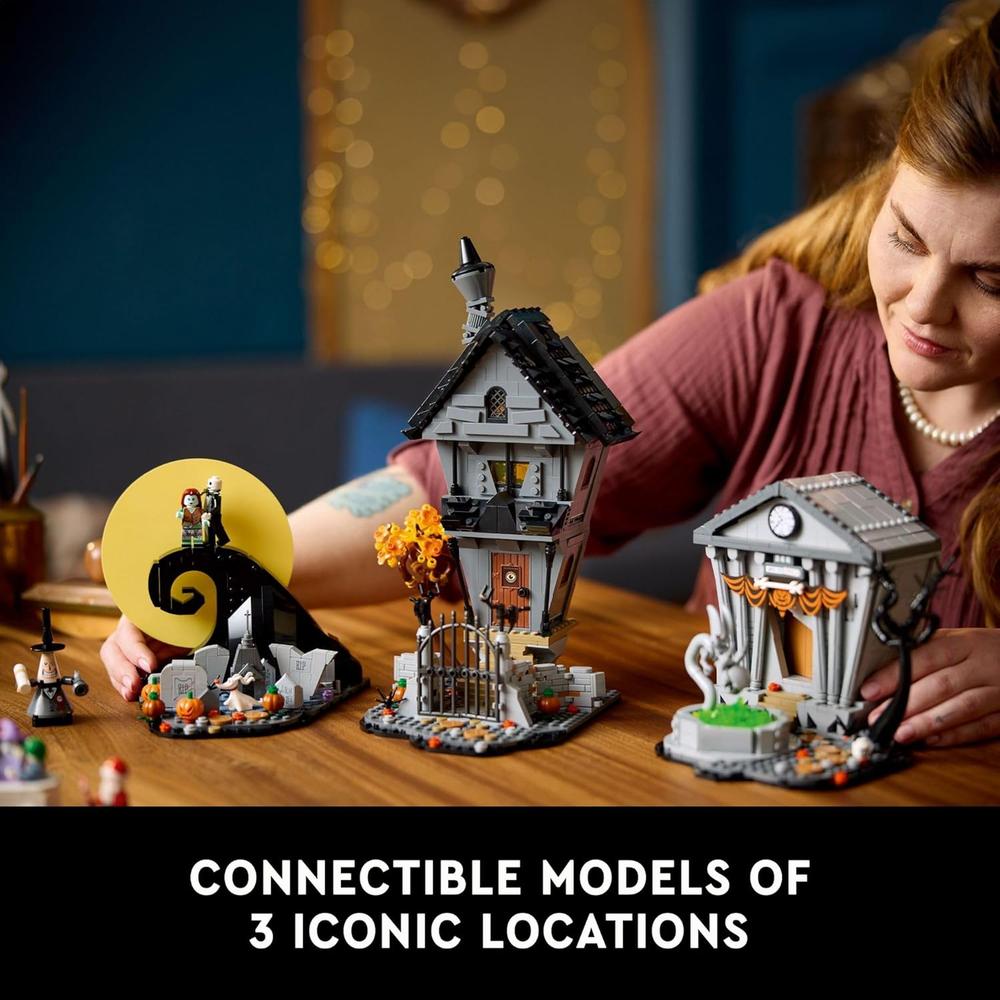 LEGO DISNEY PESADILLA ANTES DE NAVIDAD, SET DE CONSTRUCCIÓN PARA ADULTOS - 3