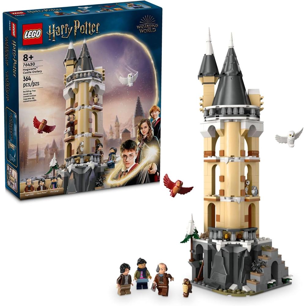 LEGO HARRY POTTER CASTILLO DE HOGWARTS CON LECHUZA Y 3 PERSONAJES PARA NIÑOS - 1