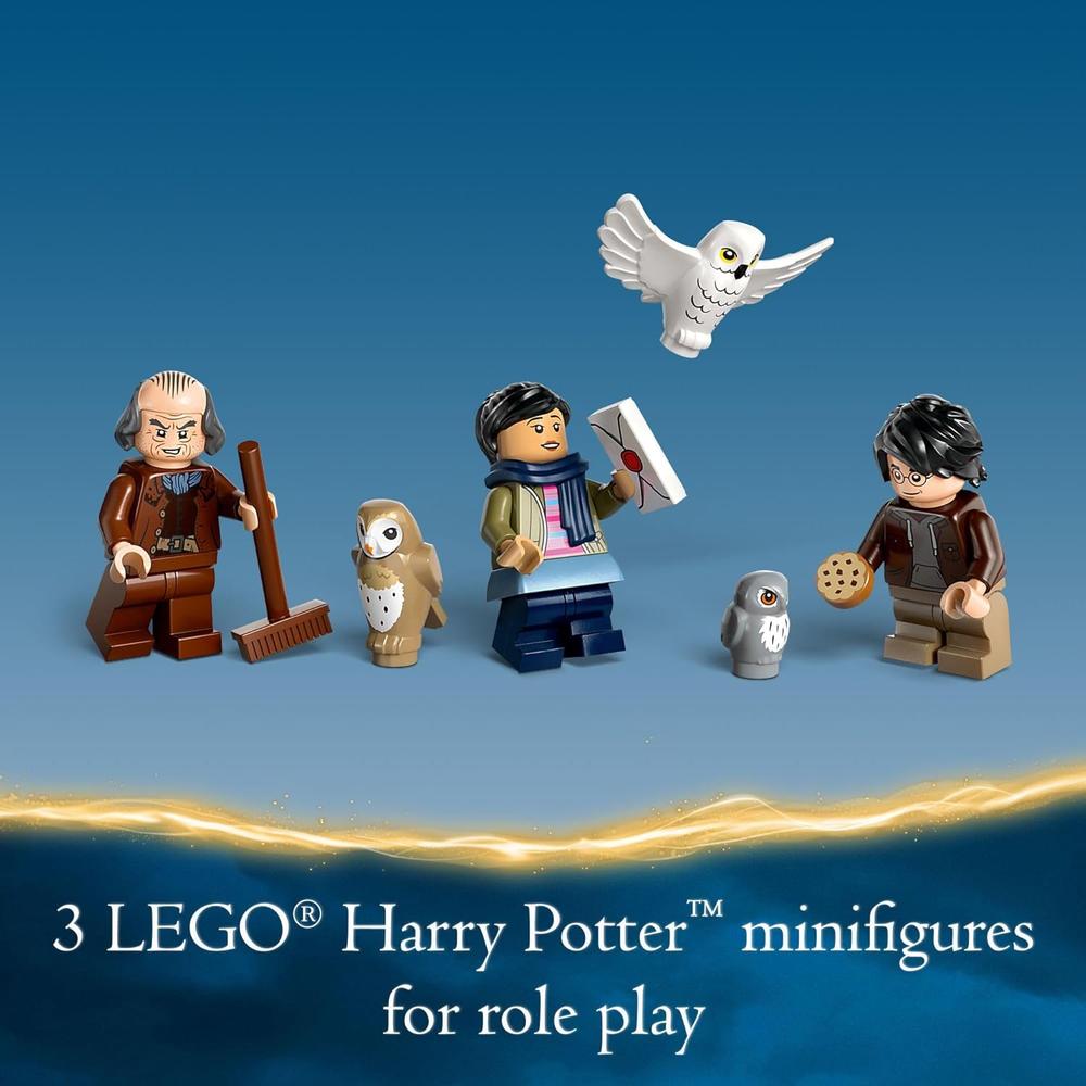 LEGO HARRY POTTER CASTILLO DE HOGWARTS CON LECHUZA Y 3 PERSONAJES PARA NIÑOS - 6