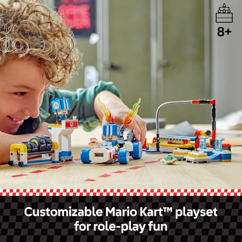 LEGO SUPER MARIO GARAJE DE TOAD MARIO KART, SET DE CONSTRUCCIÓN - 2