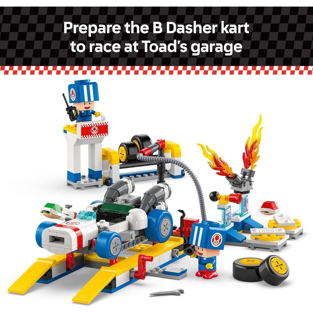 LEGO SUPER MARIO GARAJE DE TOAD MARIO KART, SET DE CONSTRUCCIÓN - 3