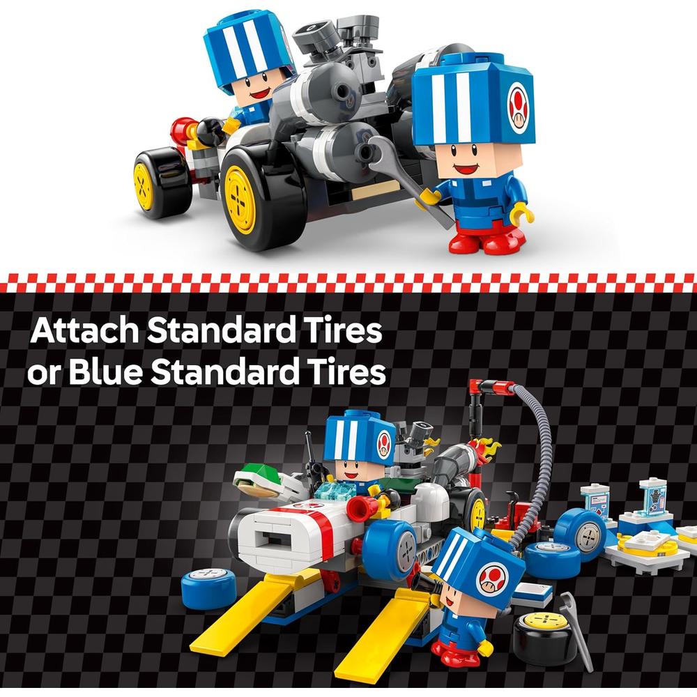 LEGO SUPER MARIO GARAJE DE TOAD MARIO KART, SET DE CONSTRUCCIÓN - 5