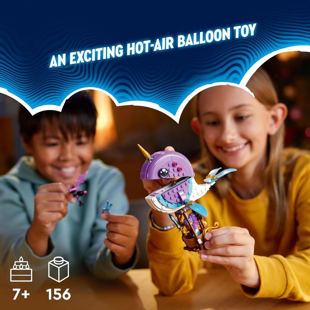 LEGO DREAMZZZ IZZIE'S NARWHAL EN GLOBO AEROSTÁTICO, SET PARA NIÑOS - 2