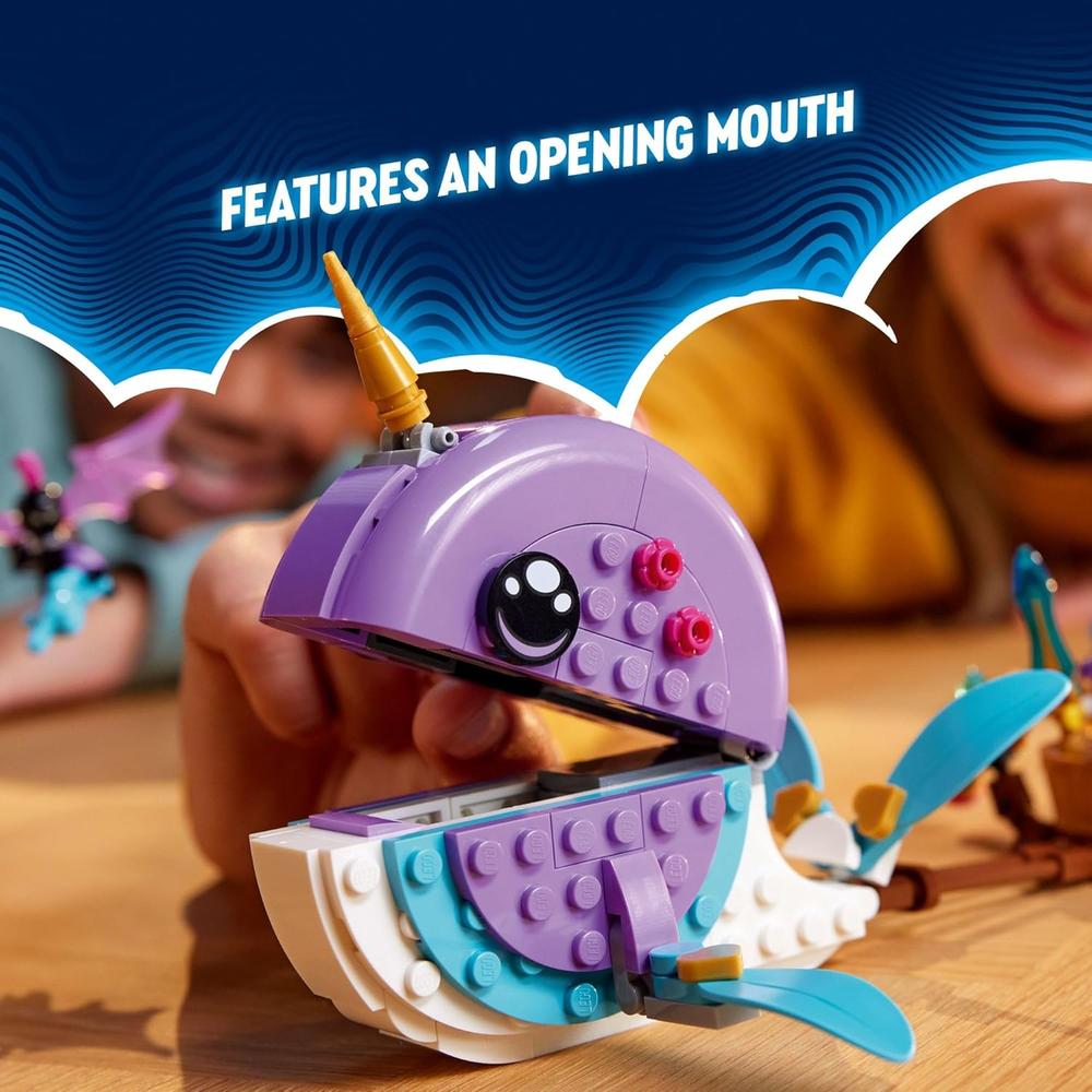 LEGO DREAMZZZ IZZIE'S NARWHAL EN GLOBO AEROSTÁTICO, SET PARA NIÑOS - 5