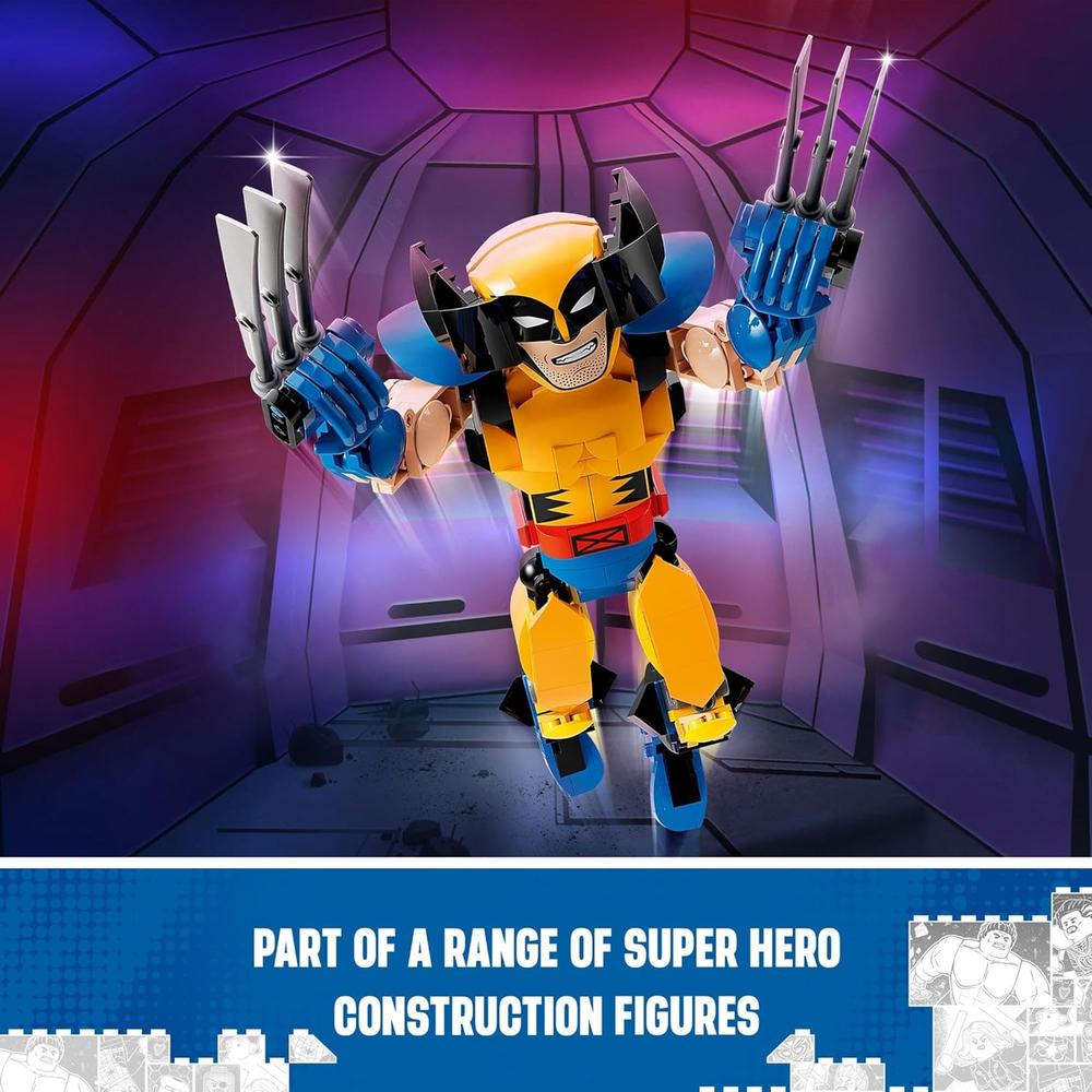 LEGO MARVEL WOLVERINE FIGURA DE ACCIÓN COLECCIONABLE TOTALMENTE ARTICULADA - 6