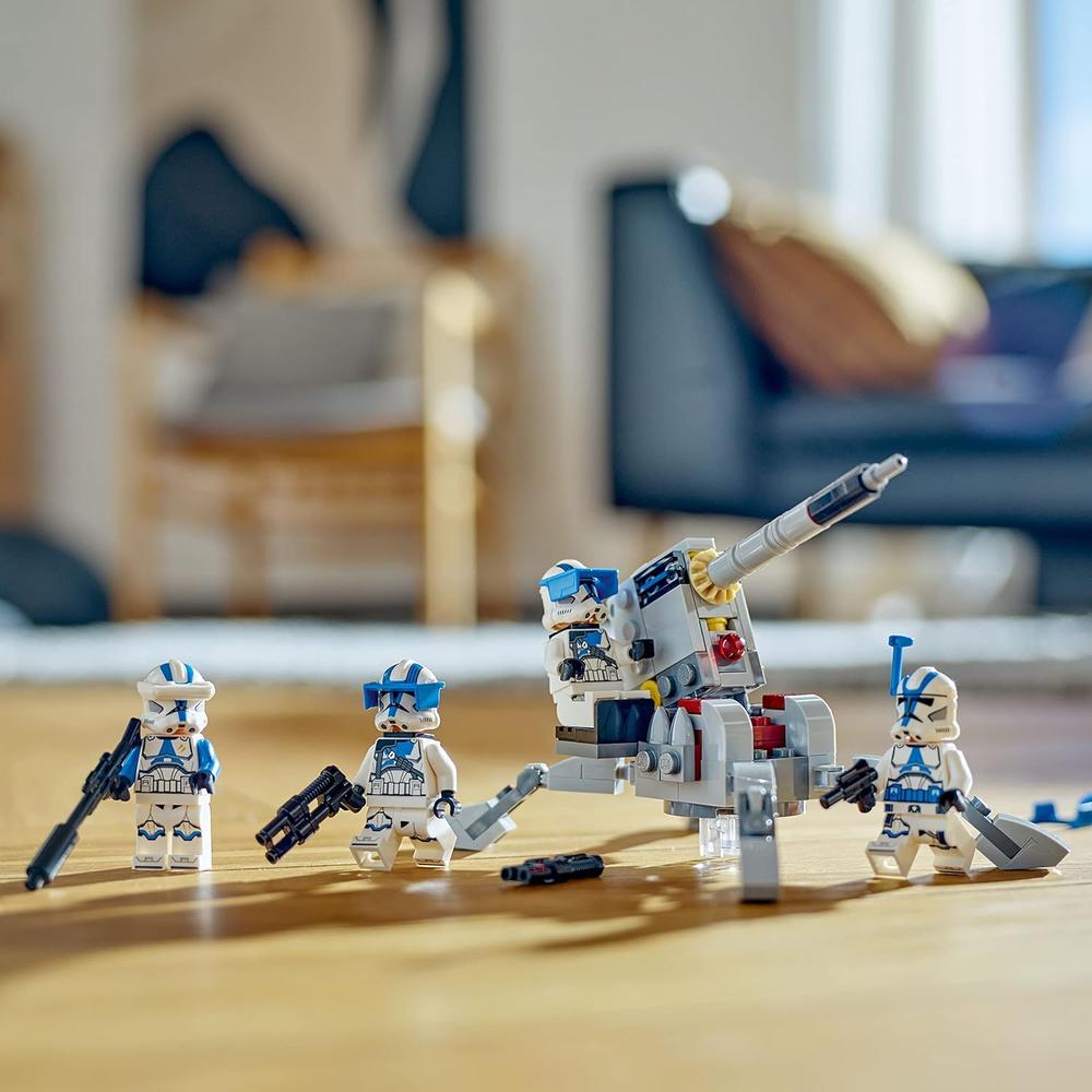 LEGO STAR WARS 501ST CLONE TROOPERS SET DE BATALLA CON CAÑÓN Y SOLDADOS CLON - 3