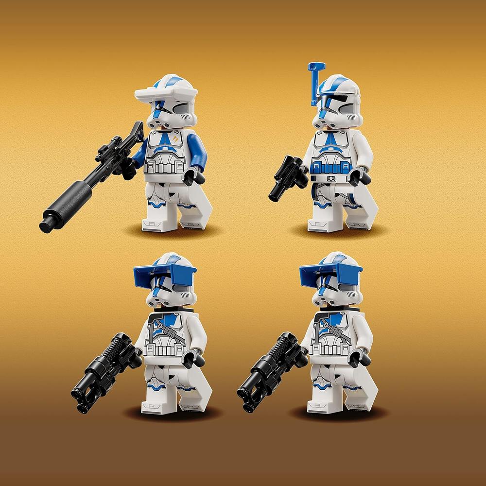 LEGO STAR WARS 501ST CLONE TROOPERS SET DE BATALLA CON CAÑÓN Y SOLDADOS CLON - 4