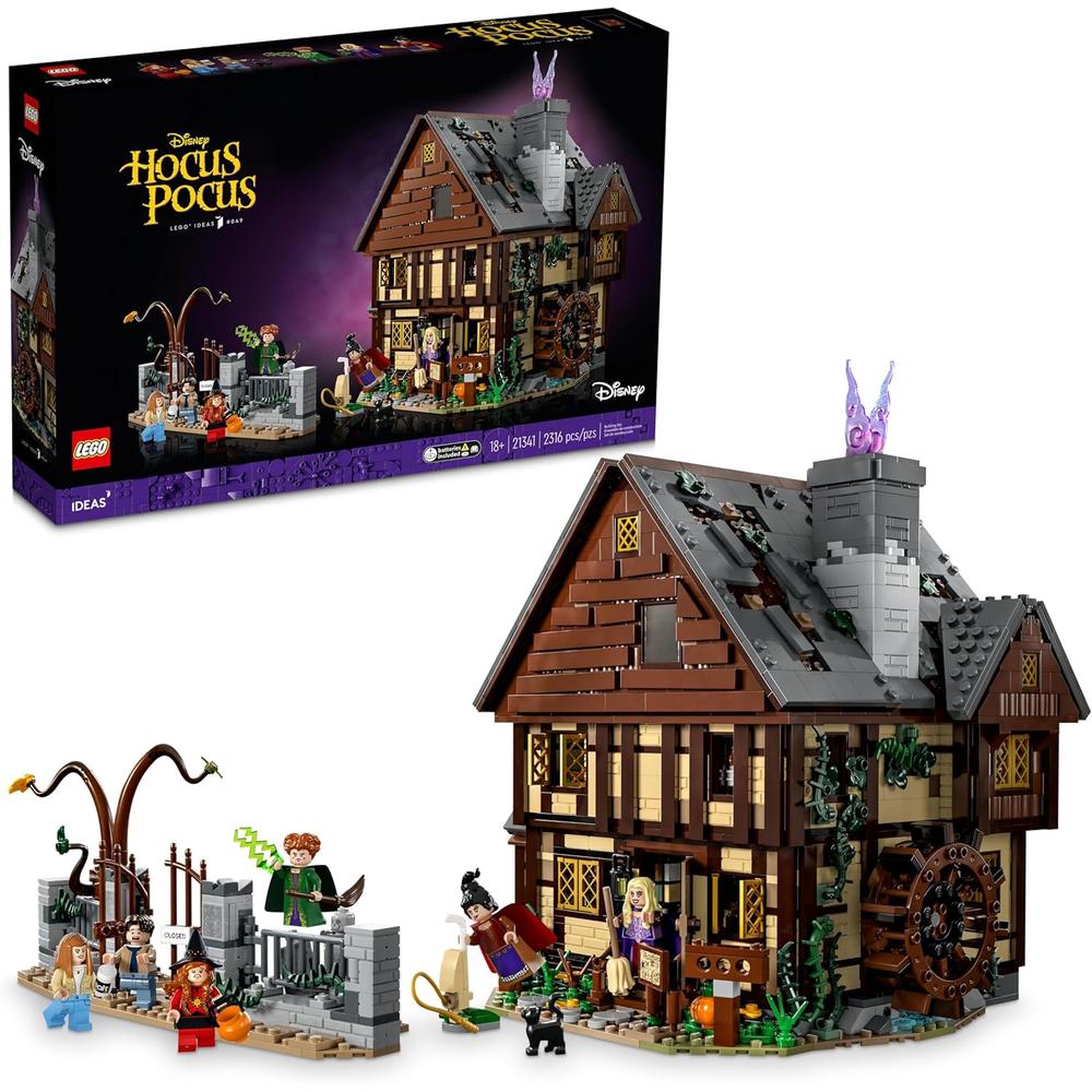 LEGO IDEAS HOCUS POCUS CABAÑA DE LAS HERMANAS SANDERSON PARA ADULTOS - 1