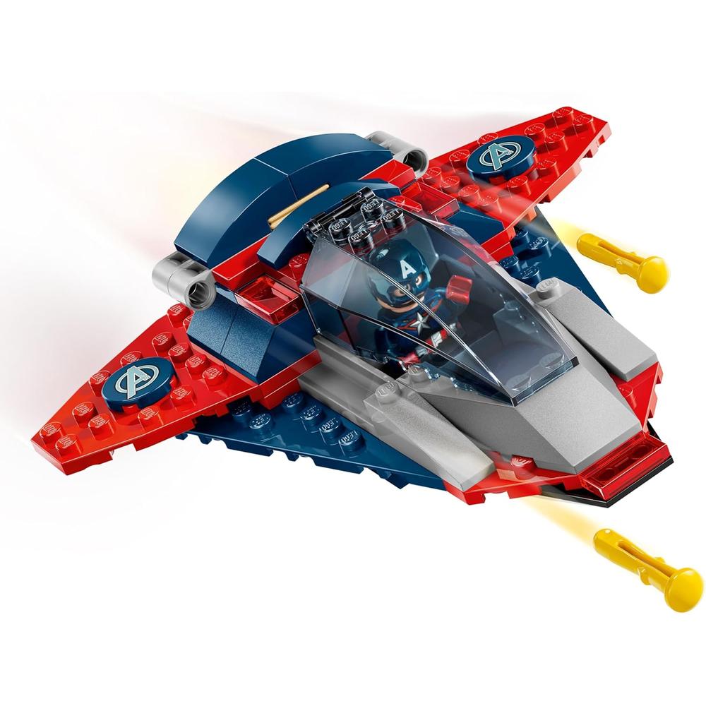 LEGO MARVEL CAPITÁN AMÉRICA VS THANOS, BLOQUES DE CONSTRUCCIÓN Y JUEGO - 6