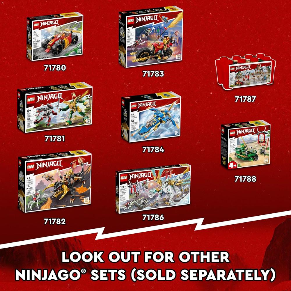 LEGO NINJAGO MECH TITÁN DE JAY SET DE FIGURAS DE ACCIÓN CON MINIFIGURAS DE BATALLA - 6