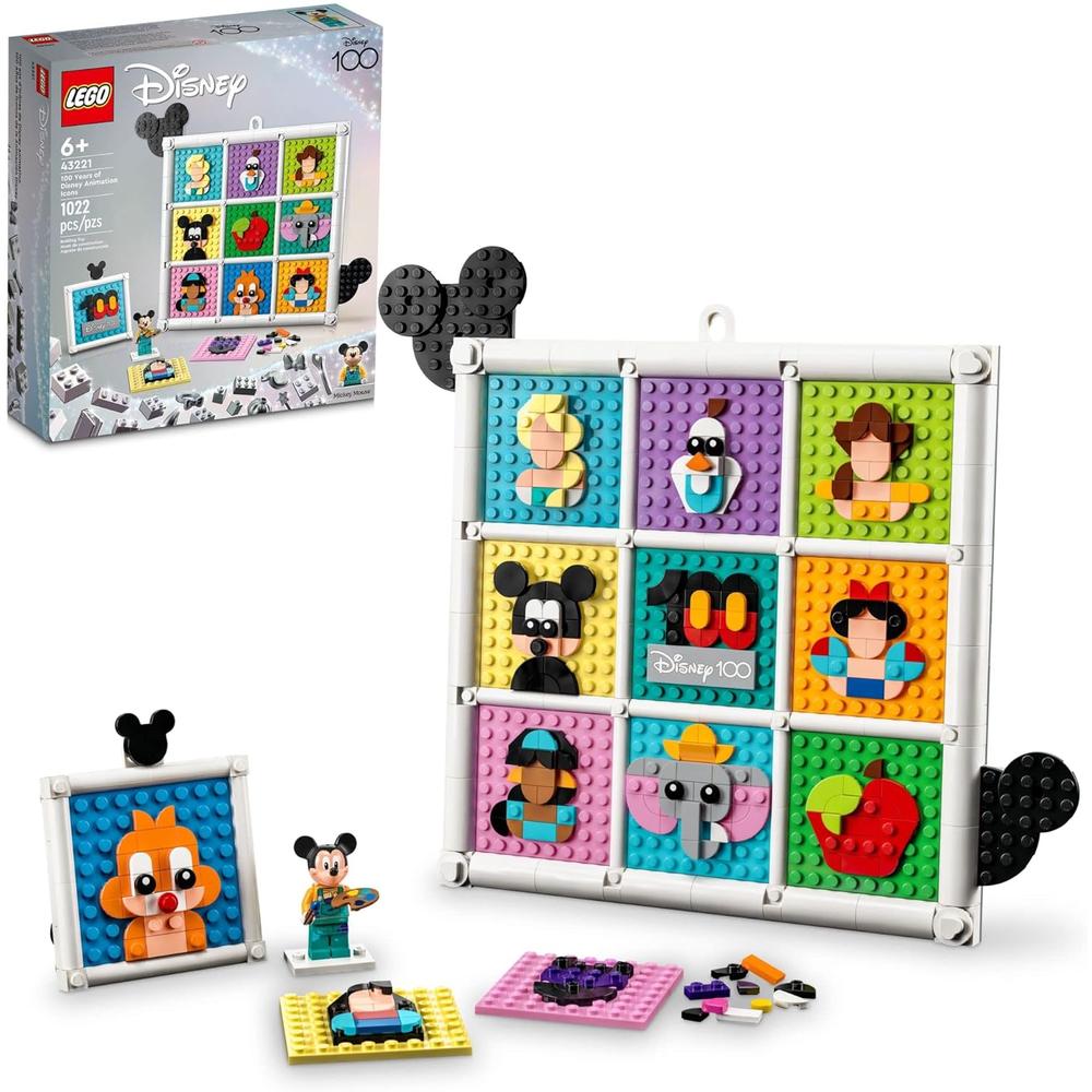 LEGO DISNEY CLÁSICO 100 AÑOS ICONOS DE ANIMACIÓN SET COLECCIONABLE - 1