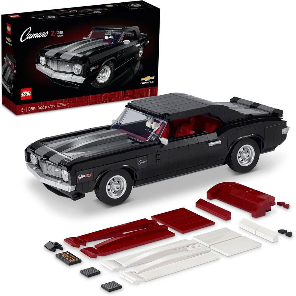 LEGO ICONS CHEVROLET CAMARO Z28 COCHE CLÁSICO DEPORTIVO KIT DE CONSTRUCCIÓN - 1
