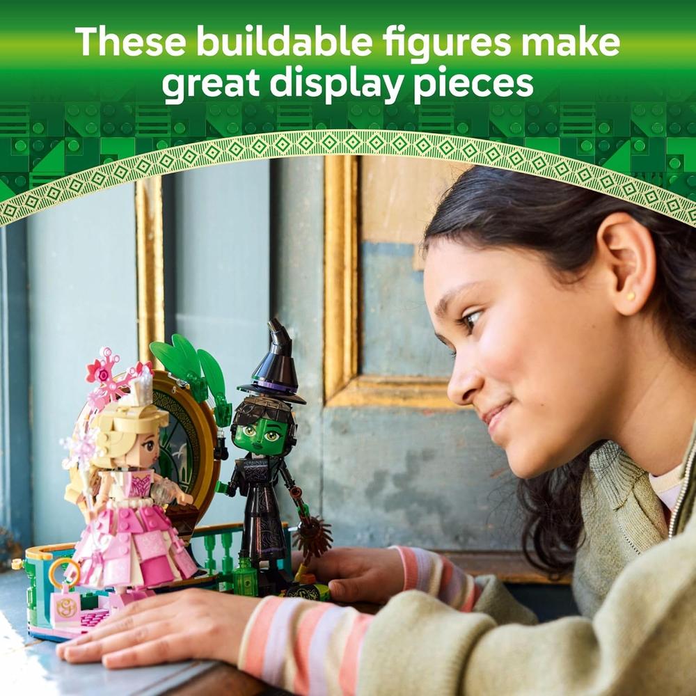 LEGO WICKED FIGURAS DE ELPHABA Y GLINDA, JUGUETE DE CONSTRUCCIÓN PARA NIÑOS - 6