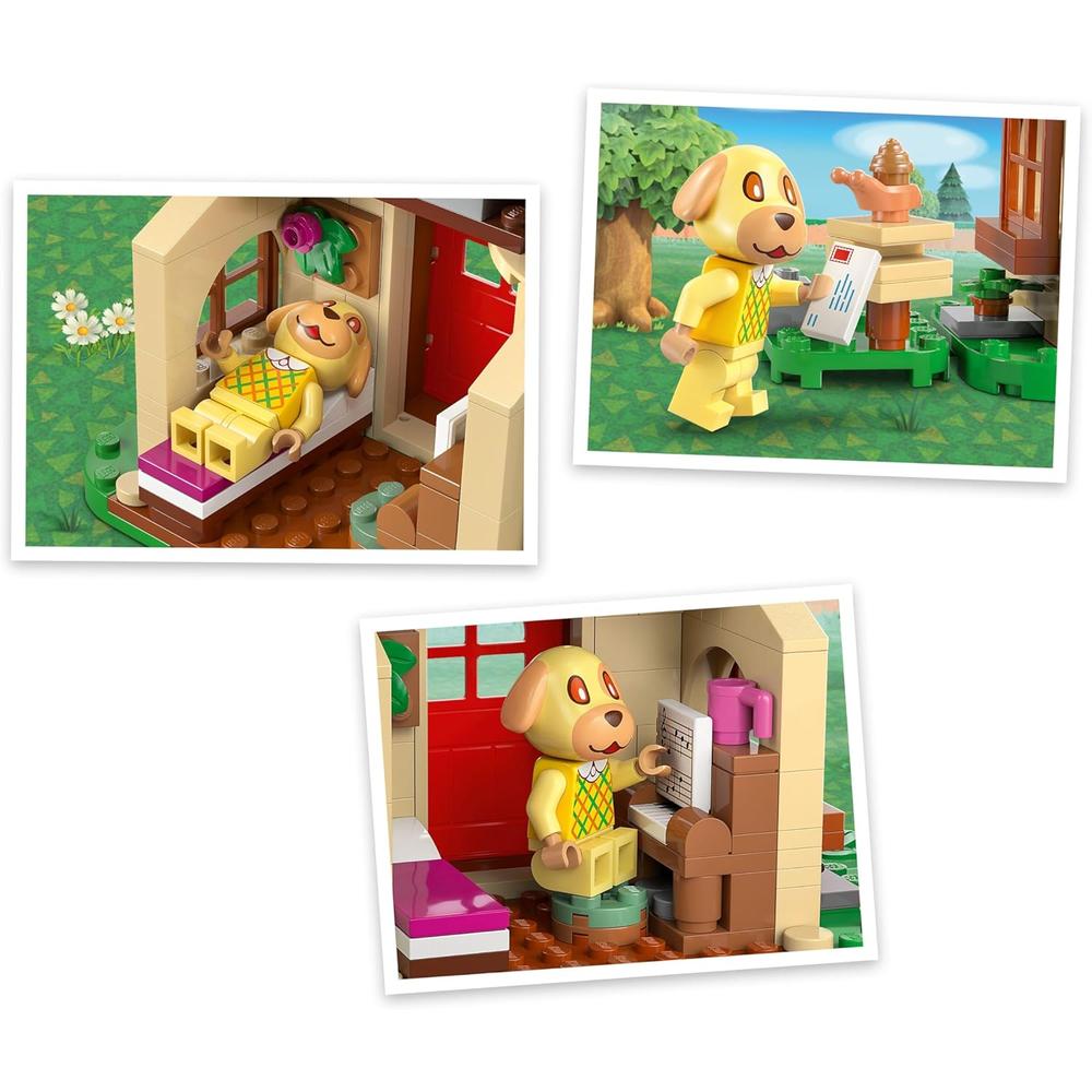 LEGO ANIMAL CROSSING LA ACOGEDORA CASA DE GOLDIE, SET DE CONSTRUCCIÓN - 3