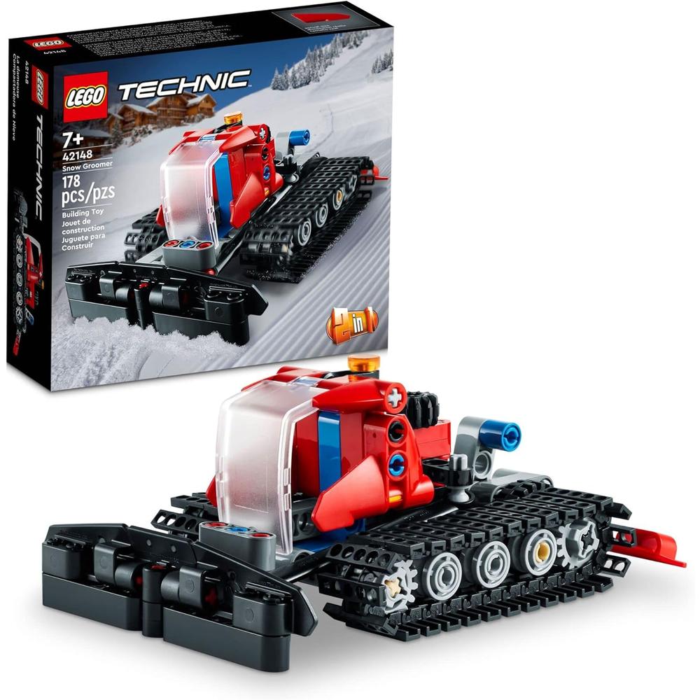 LEGO TECHNIC MÁQUINA PISANIEVES Y MOTO DE NIEVE SET DE CONSTRUCCIÓN 2 EN 1 - 1