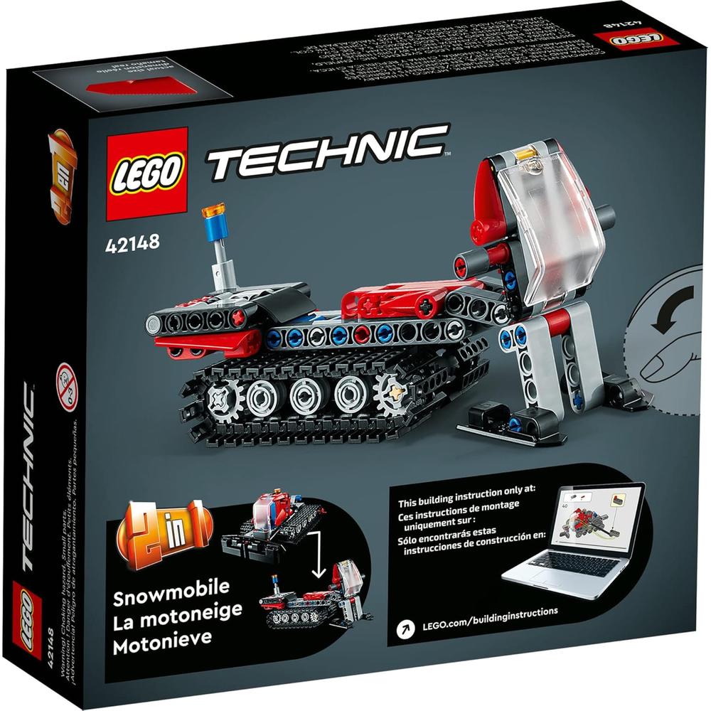 LEGO TECHNIC MÁQUINA PISANIEVES Y MOTO DE NIEVE SET DE CONSTRUCCIÓN 2 EN 1 - 6