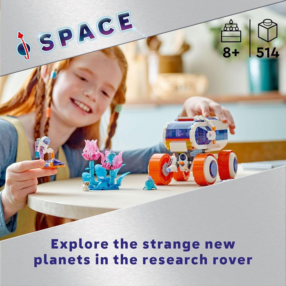 LEGO FRIENDS ROVER DE INVESTIGACIÓN ESPACIAL, INCLUYE MINIMUÑECAS, PERRO Y ALIENÍGENAS - 2