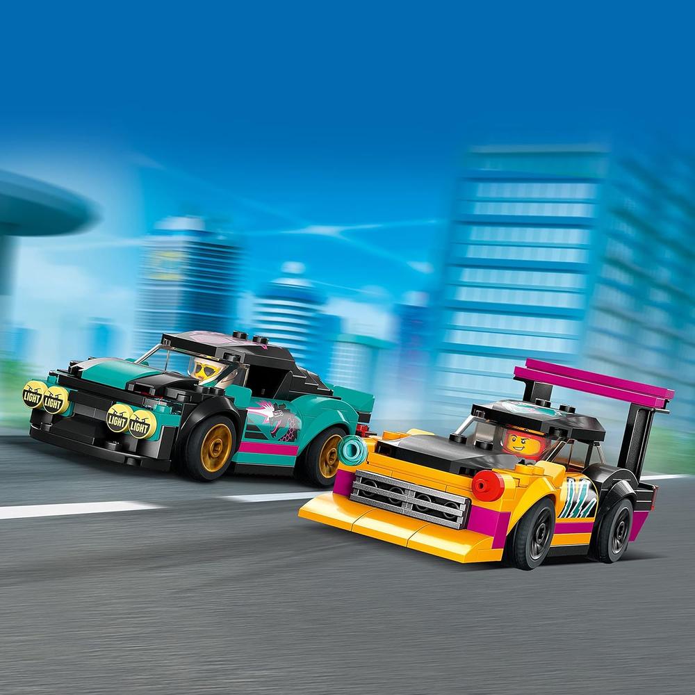 LEGO CITY TALLER DE COCHES PERSONALIZADO SET MECÁNICO CON COCHES Y MINIFIGURAS - 3