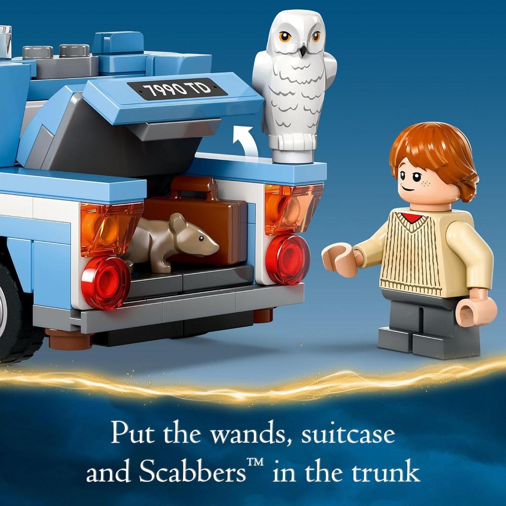 LEGO HARRY POTTER FORD ANGLIA VOLADOR CON 2 MINIFIGURAS PARA NIÑOS - 5