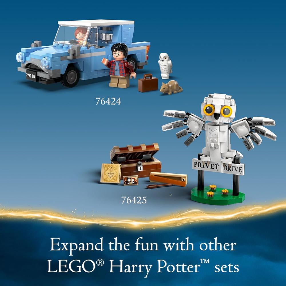 LEGO HARRY POTTER FORD ANGLIA VOLADOR CON 2 MINIFIGURAS PARA NIÑOS - 6