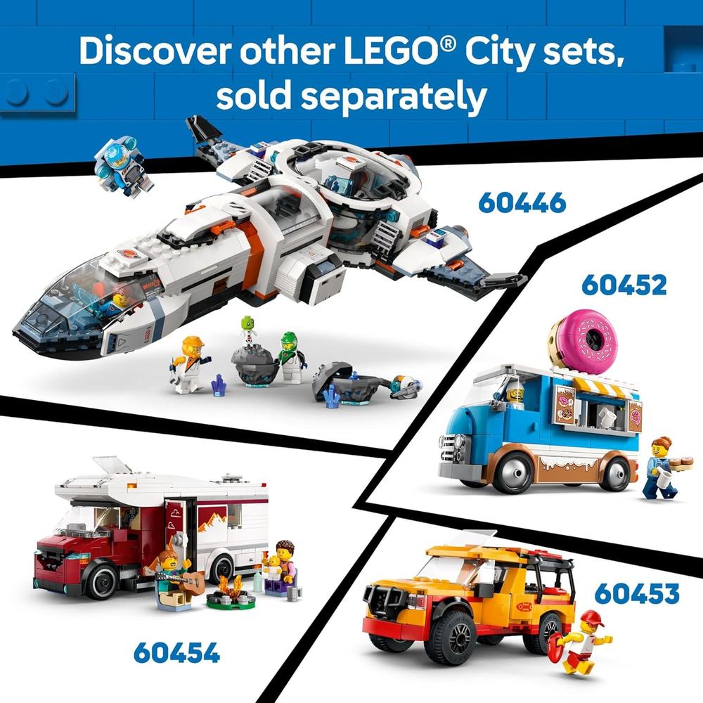 LEGO CITY AMBULANCIA DE EMERGENCIA, JUGUETE SENSORIAL DE CONSTRUCCIÓN - 6