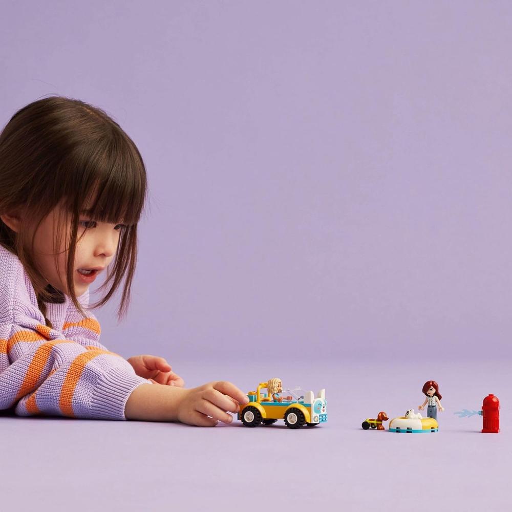 LEGO FRIENDS COCHE DE PELUQUERÍA CANINA, INCLUYE MINI MUÑECAS Y FIGURAS DE PERROS - 2