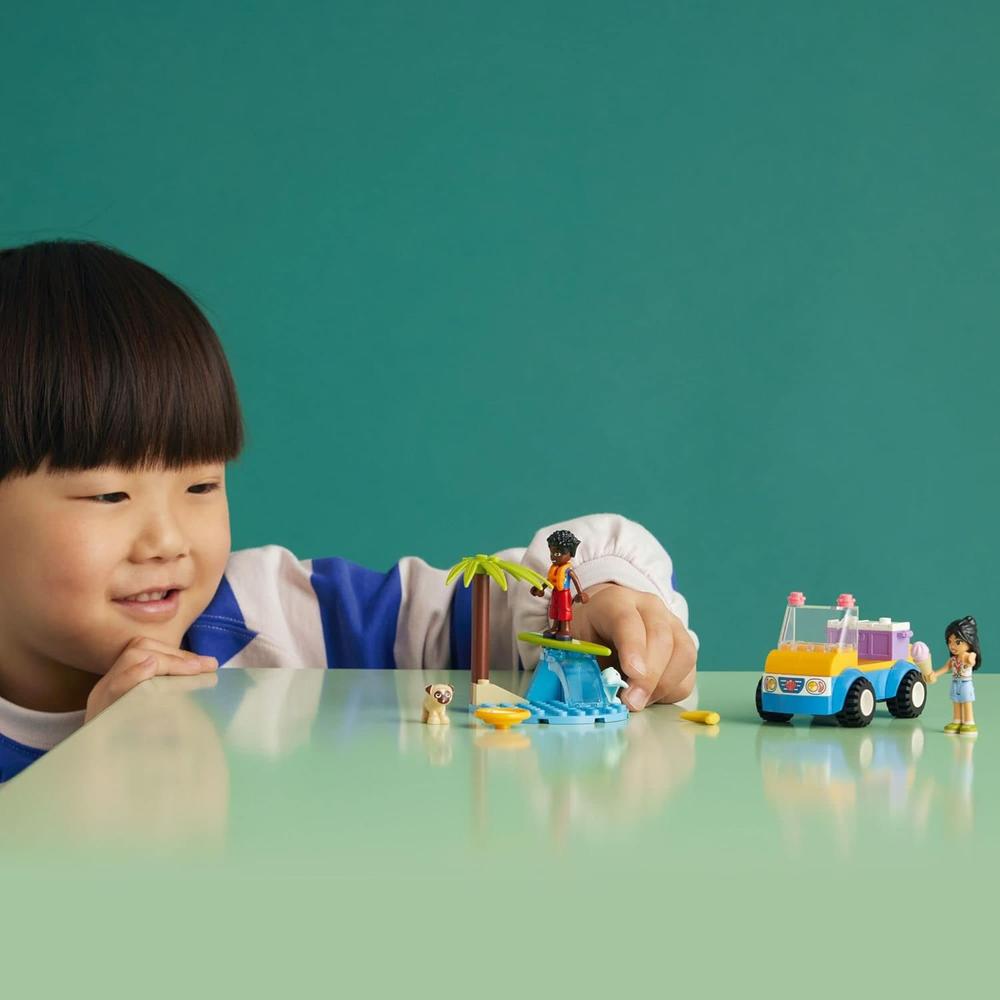 LEGO FRIENDS DIVERSIÓN EN BUGGY DE PLAYA SET DE CONSTRUCCIÓN CON MINIMUÑECAS Y ANIMALES - 2