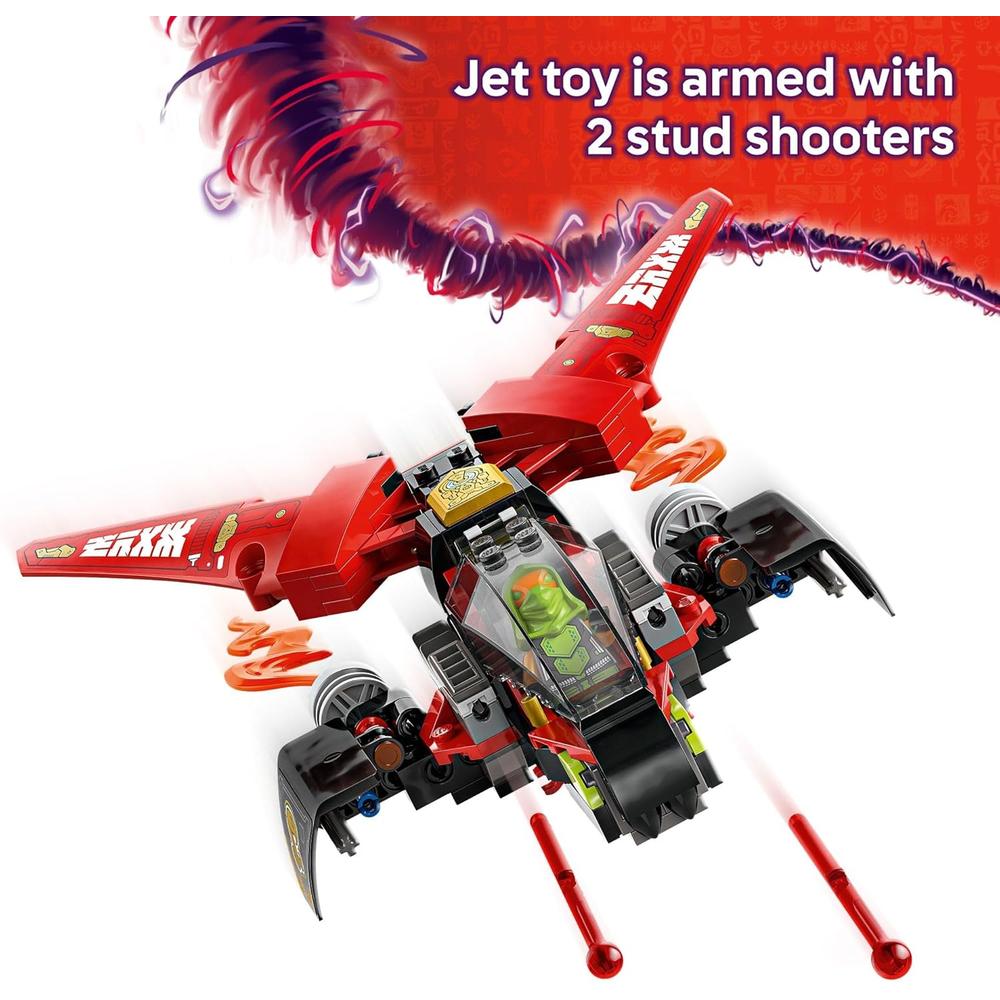 VEHÍCULO DE COMBATE NINJA LEGO NINJAGO 3 EN 1, SET DE CONSTRUCCIÓN CON 6 MINIFIGURAS - 4