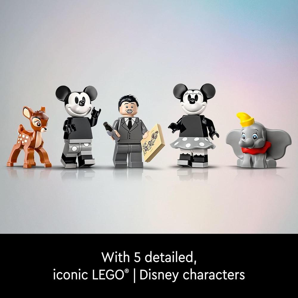 LEGO DISNEY CÁMARA DE HOMENAJE A WALT DISNEY, DECORACIÓN COLECCIONABLE - 5