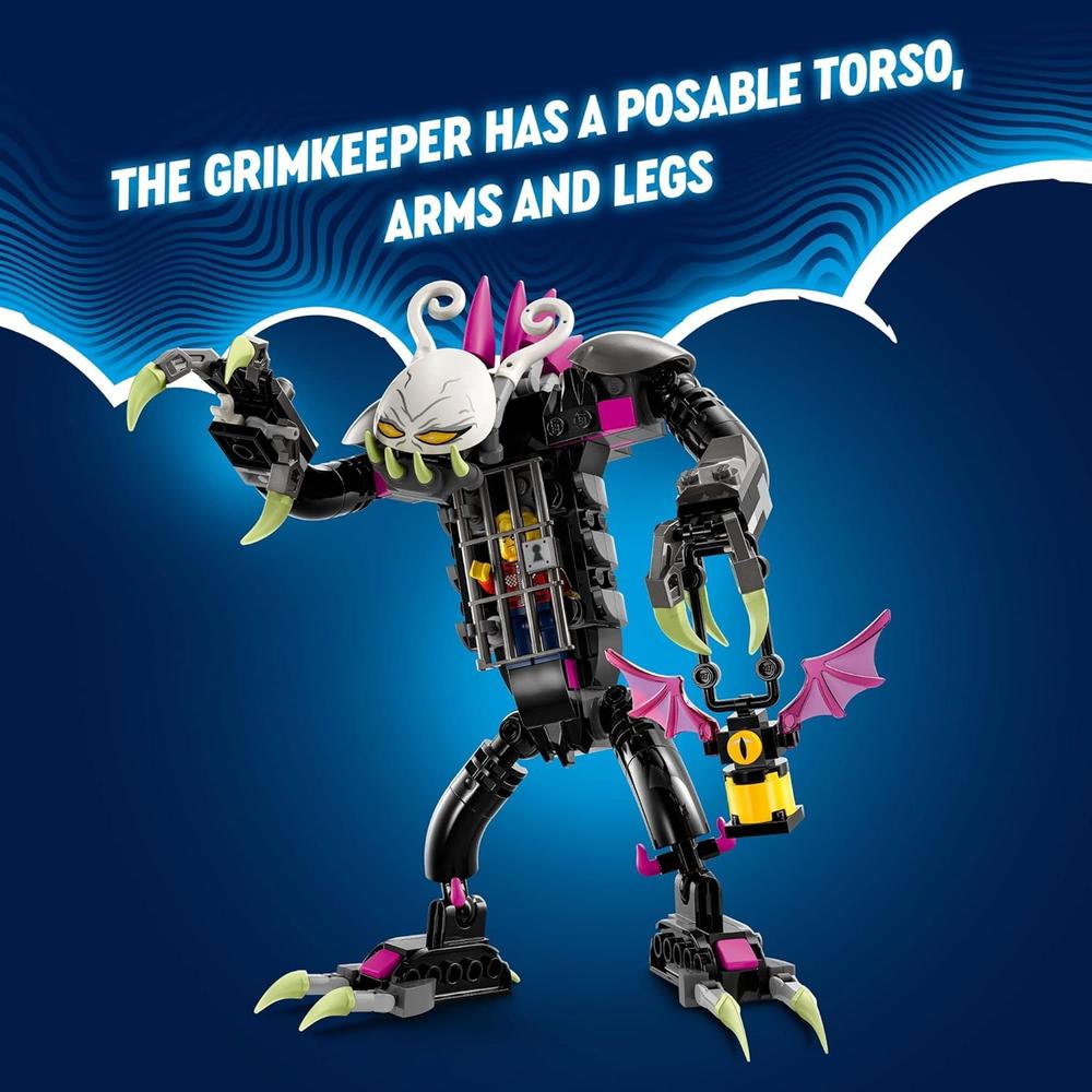 LEGO DREAMZZZ GRIMKEEPER SET DE CONSTRUCCIÓN 2 EN 1 CON 2 MINIFIGURAS - 5