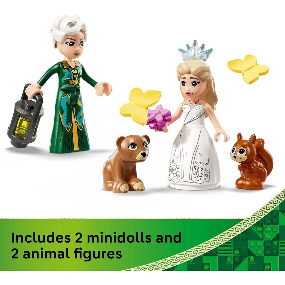 LEGO EL DÍA DE LA BODA DE GLINDA, SET DE CONSTRUCCIÓN CON MINIMUÑECAS Y ANIMALES - 5