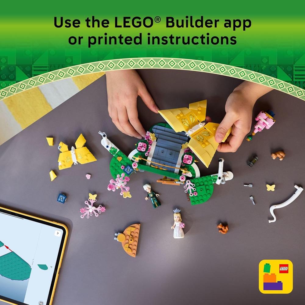 LEGO EL DÍA DE LA BODA DE GLINDA, SET DE CONSTRUCCIÓN CON MINIMUÑECAS Y ANIMALES - 6