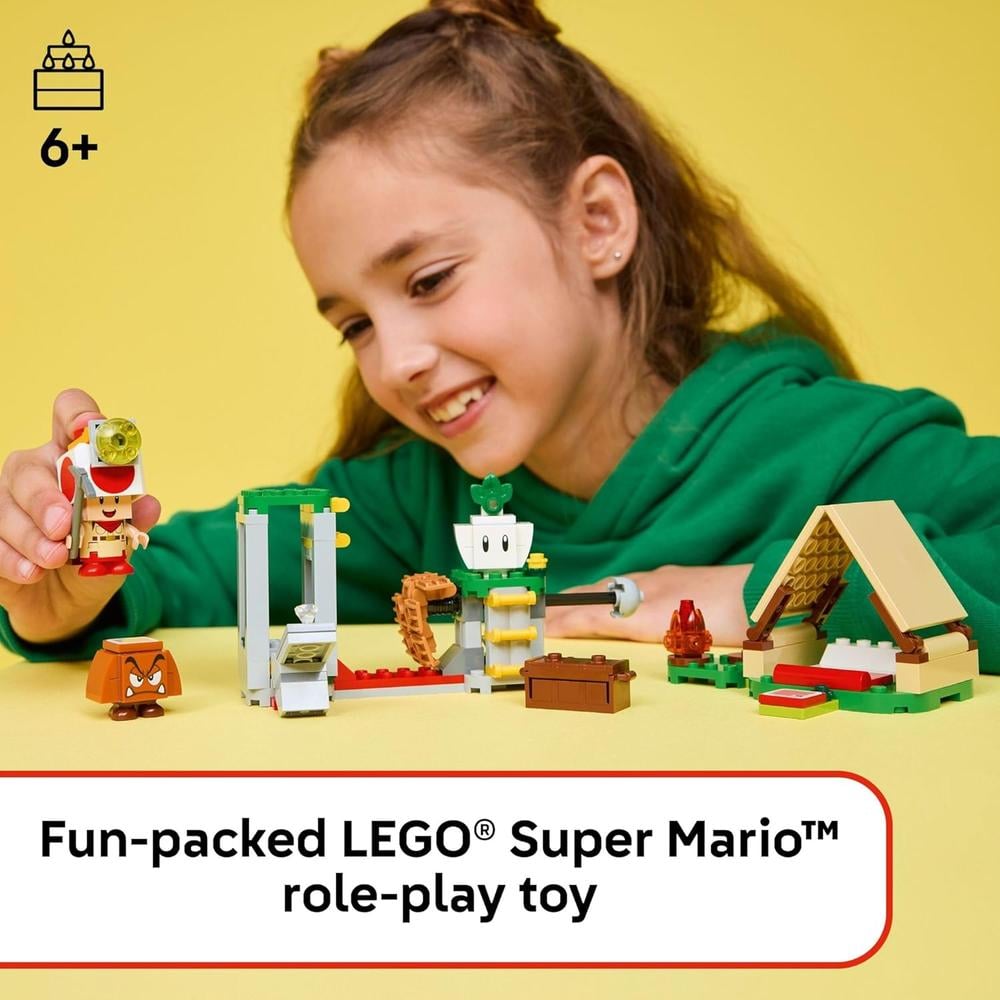LEGO SUPER MARIO EL CAMPAMENTO DEL CAPITÁN TOAD, SET DE CONSTRUCCIÓN CON FIGURAS - 2