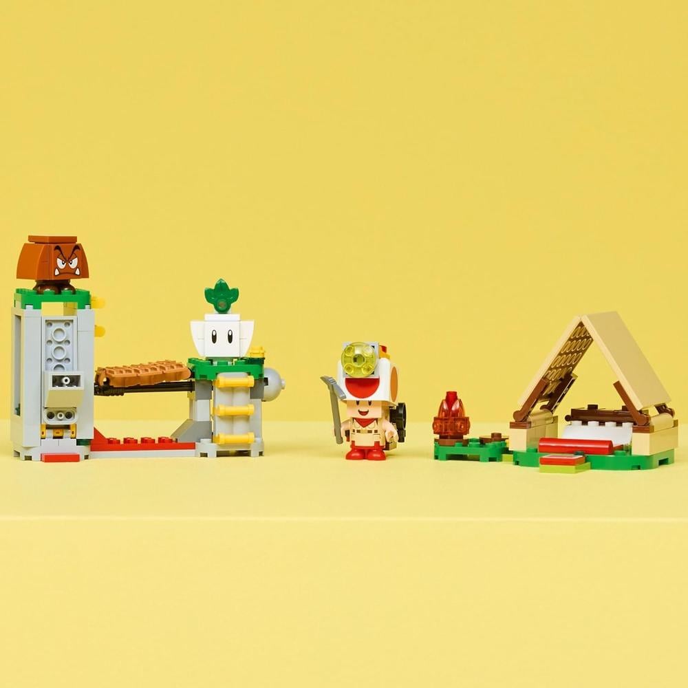 LEGO SUPER MARIO EL CAMPAMENTO DEL CAPITÁN TOAD, SET DE CONSTRUCCIÓN CON FIGURAS - 4