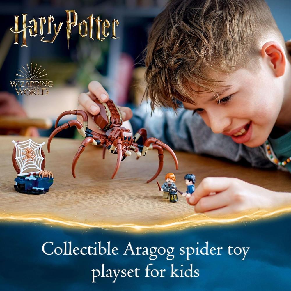 LEGO HARRY POTTER ARAGOG EN EL BOSQUE PROHIBIDO, SET DE CRIATURA MÁGICA CON MINIFIGURAS - 2