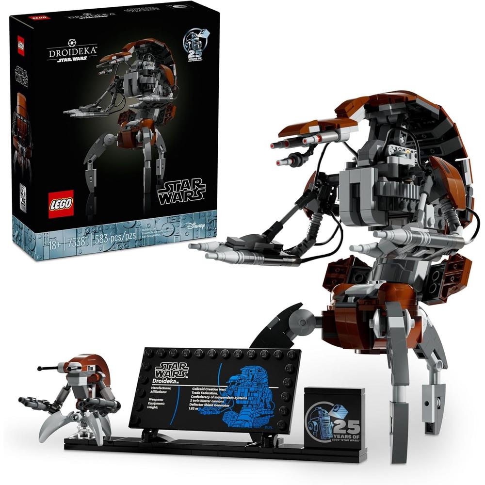 LEGO STAR WARS DROIDEKA, FIGURA COLECCIONABLE PARA CONSTRUIR Y EXHIBIR - 1