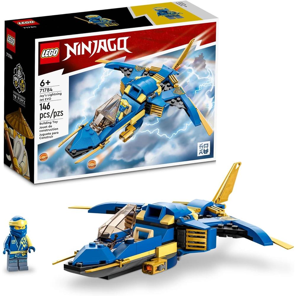 LEGO NINJAGO AVIÓN LIGHTNING JET EVO SET DE CONSTRUCCIÓN NINJA CON MINIFIGURA - 1