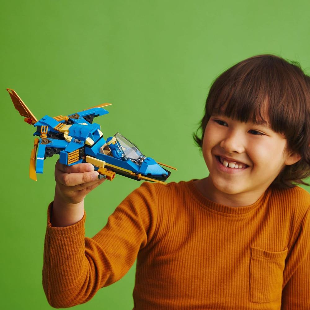 LEGO NINJAGO AVIÓN LIGHTNING JET EVO SET DE CONSTRUCCIÓN NINJA CON MINIFIGURA - 2